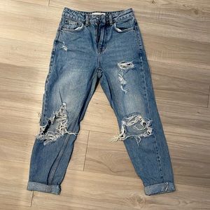 TOPSHOP MOM JEANS (petite)
